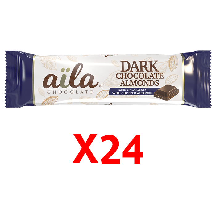 ايلا شوكولا مر باللوز 35غ *24