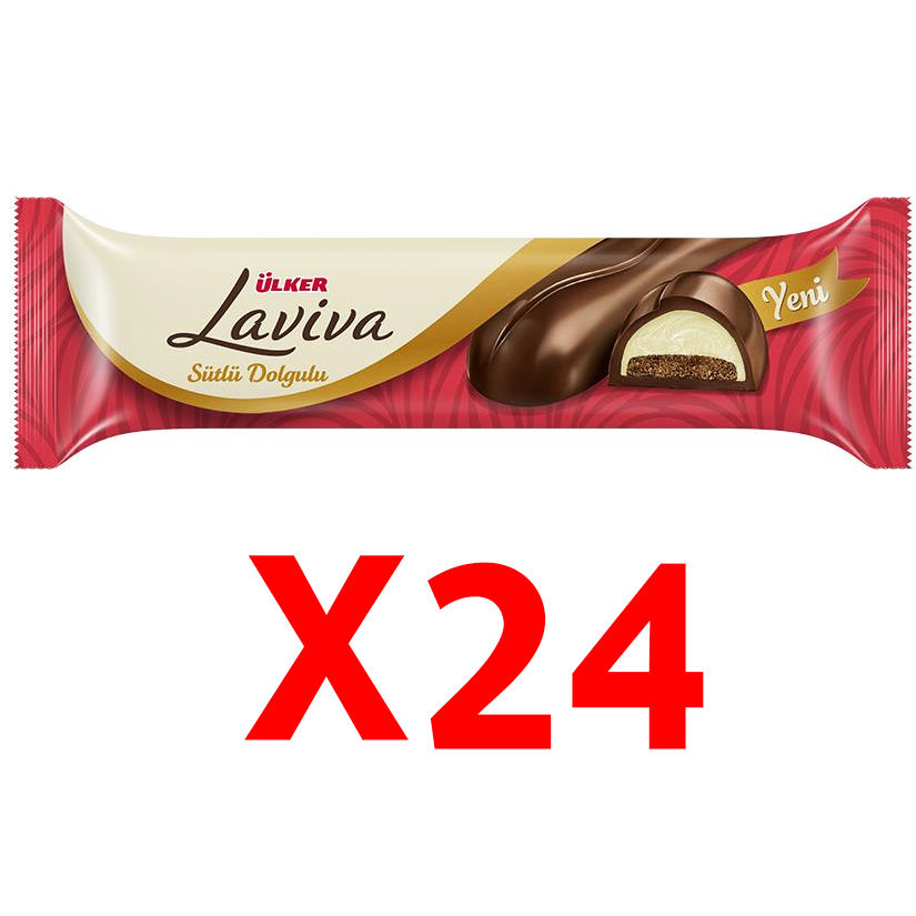 Ulker Laviva Milk Chocolate 35g *24