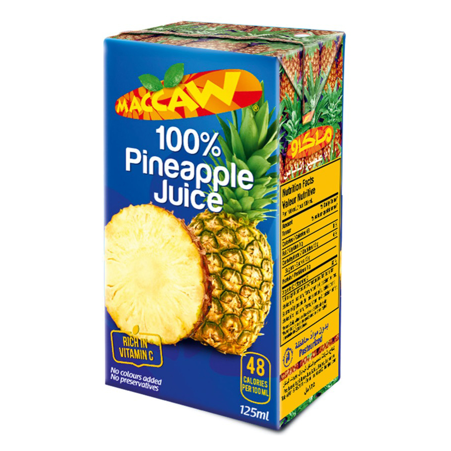 Maccaw Pineapple Juice 125ml