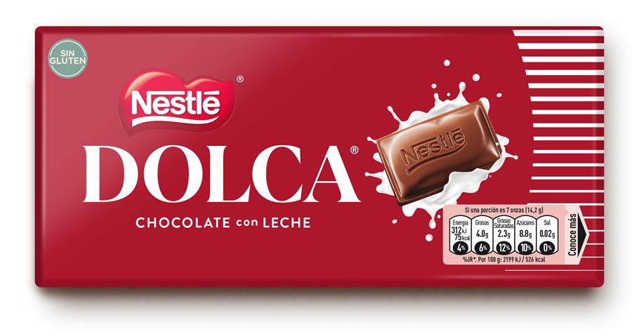 Nestle Dolca Milk Chocolate Bar 100g