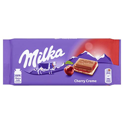 ميلكا شوكولا بكريمة الكرز