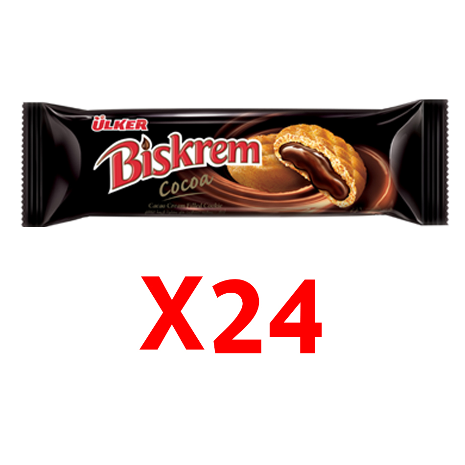 Ulker Biskrem Cocoa Biskrem 60g *24
