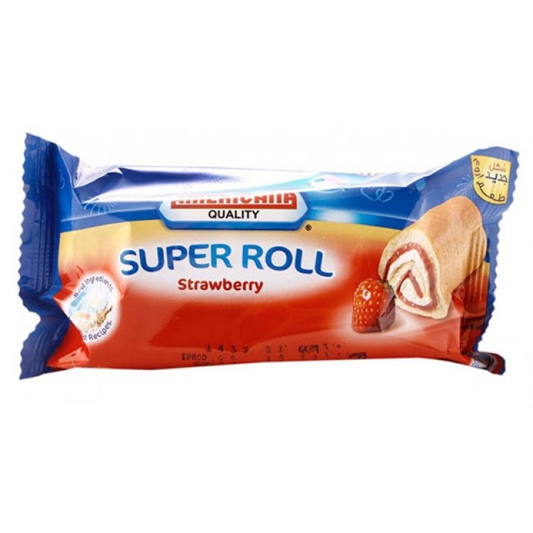 Americana Super Roll Strawberry *6