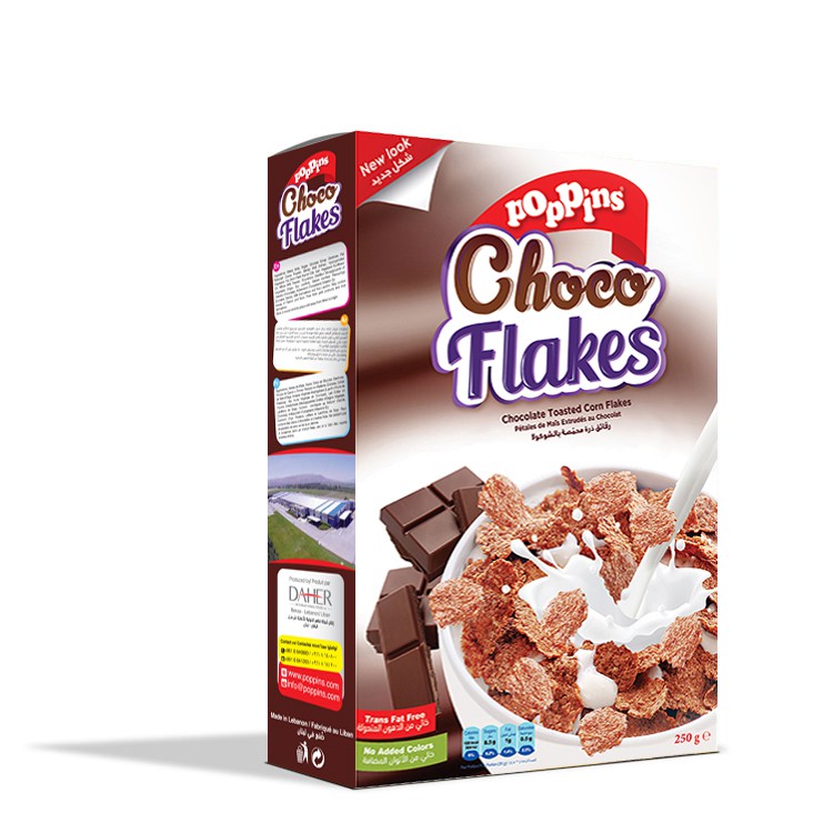 Poppins Choco Flakes 600g