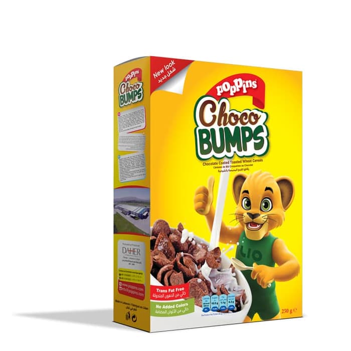 Poppins Choco Bumps 600g