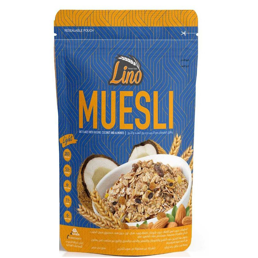 Lino Oats & Coconut 375g