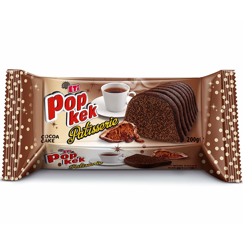 Eti Popkek Chocolate 200g *6