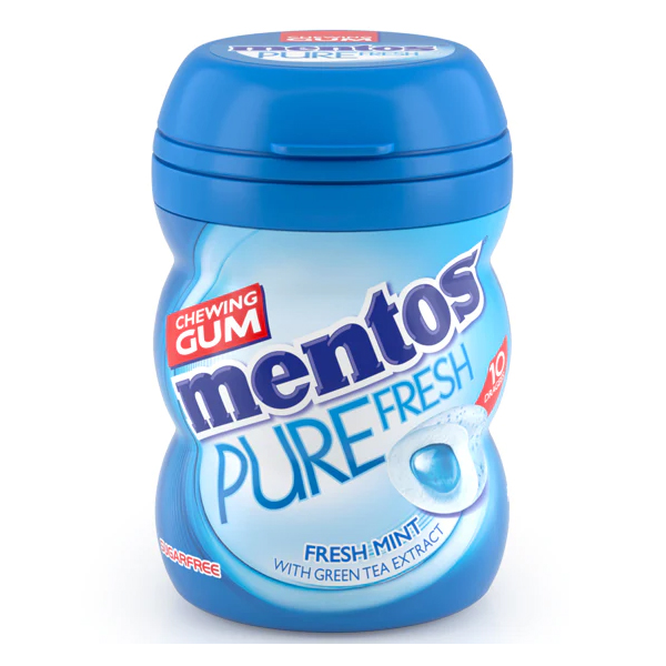 Mentos Fresh Mint Gum *10