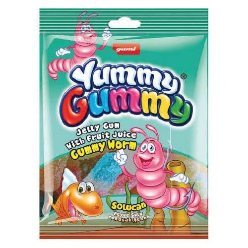 Yummy Gummy Worms Jelly 16g
