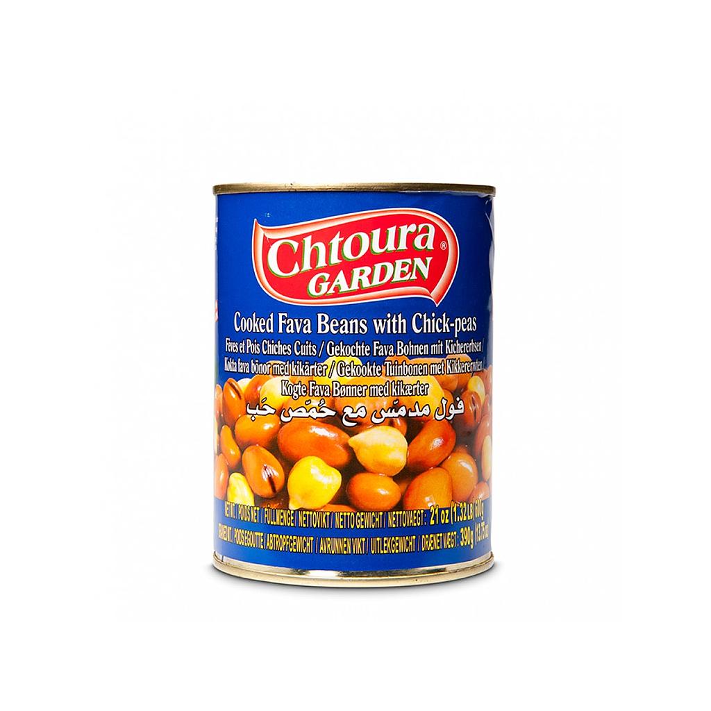 Chtoura Gardens Fava Beans & Chick Peas 600g