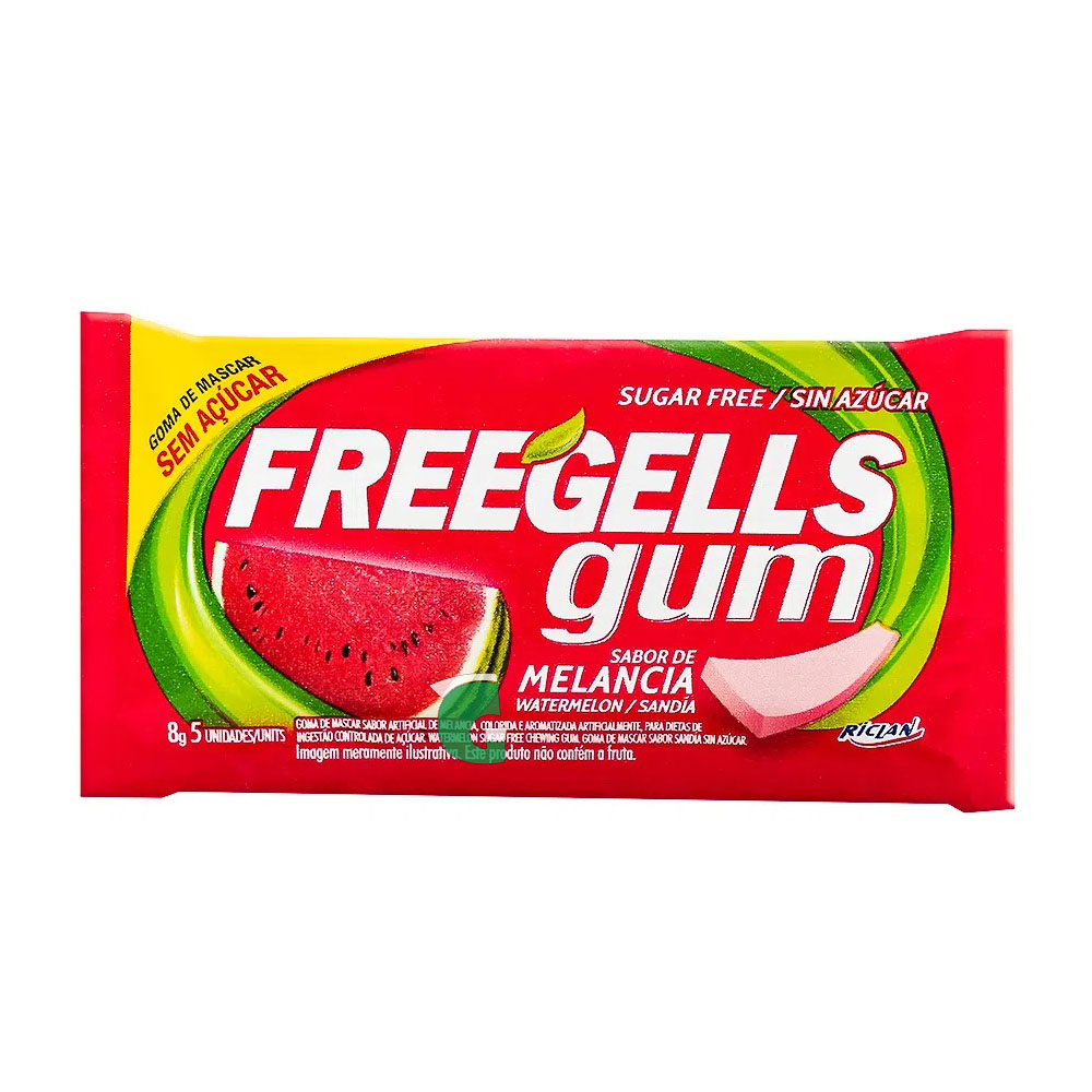Freegells Watermelon Gum