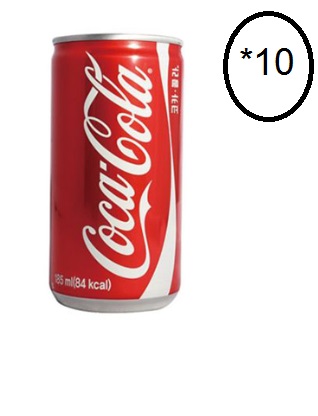 Coca-Cola 185ml *10