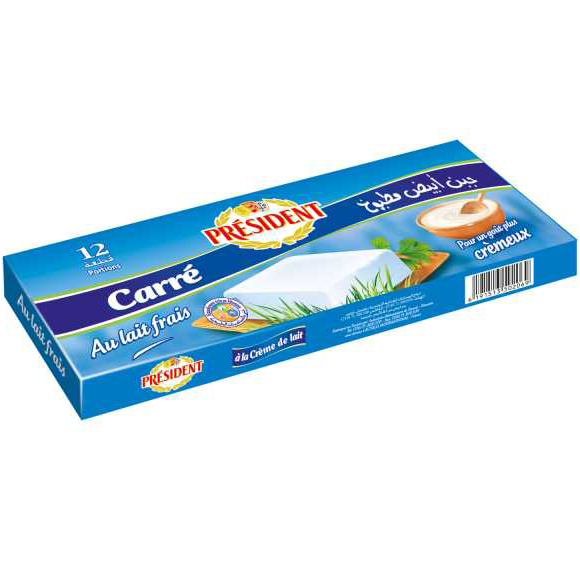 بريزيدن جبنة مربعات *12