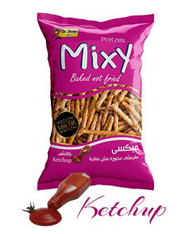ميكسي مقرمشات بالكاتشب 180غ