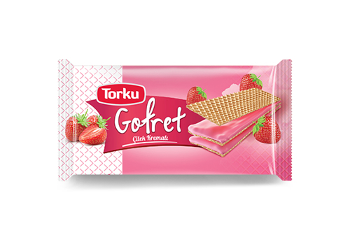 Torku Gofret Wafer Strawberry