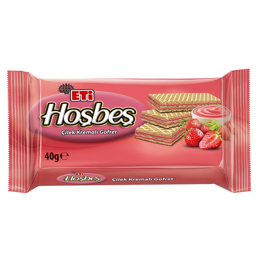 Eti Strawberry Wafer 40g