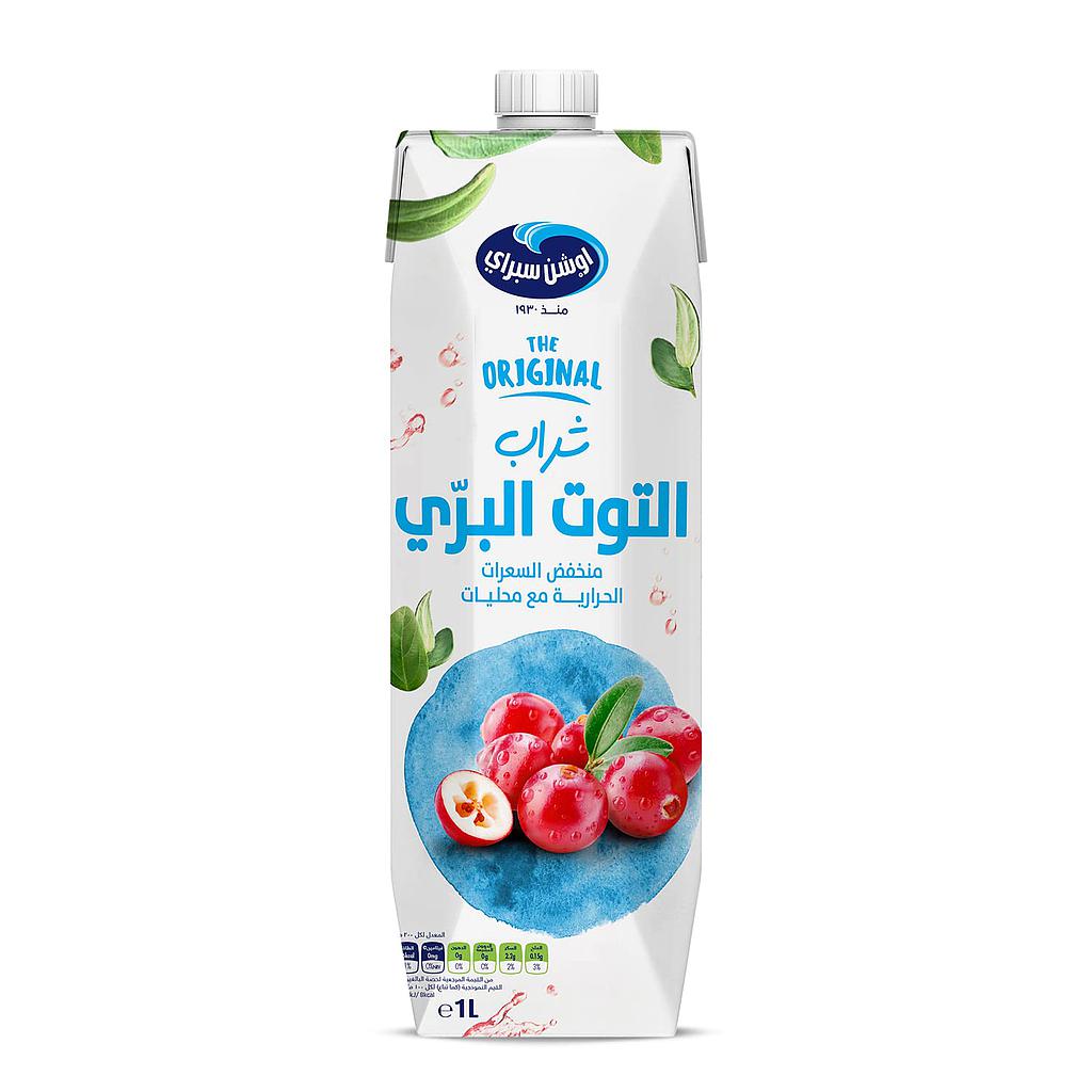اوشن سبراي شراب التوت البري لايت 1لتر