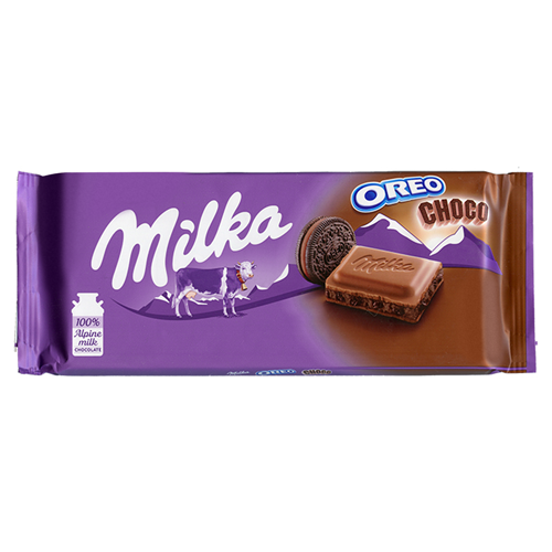 Milka chocolate Oreo Bar 100g