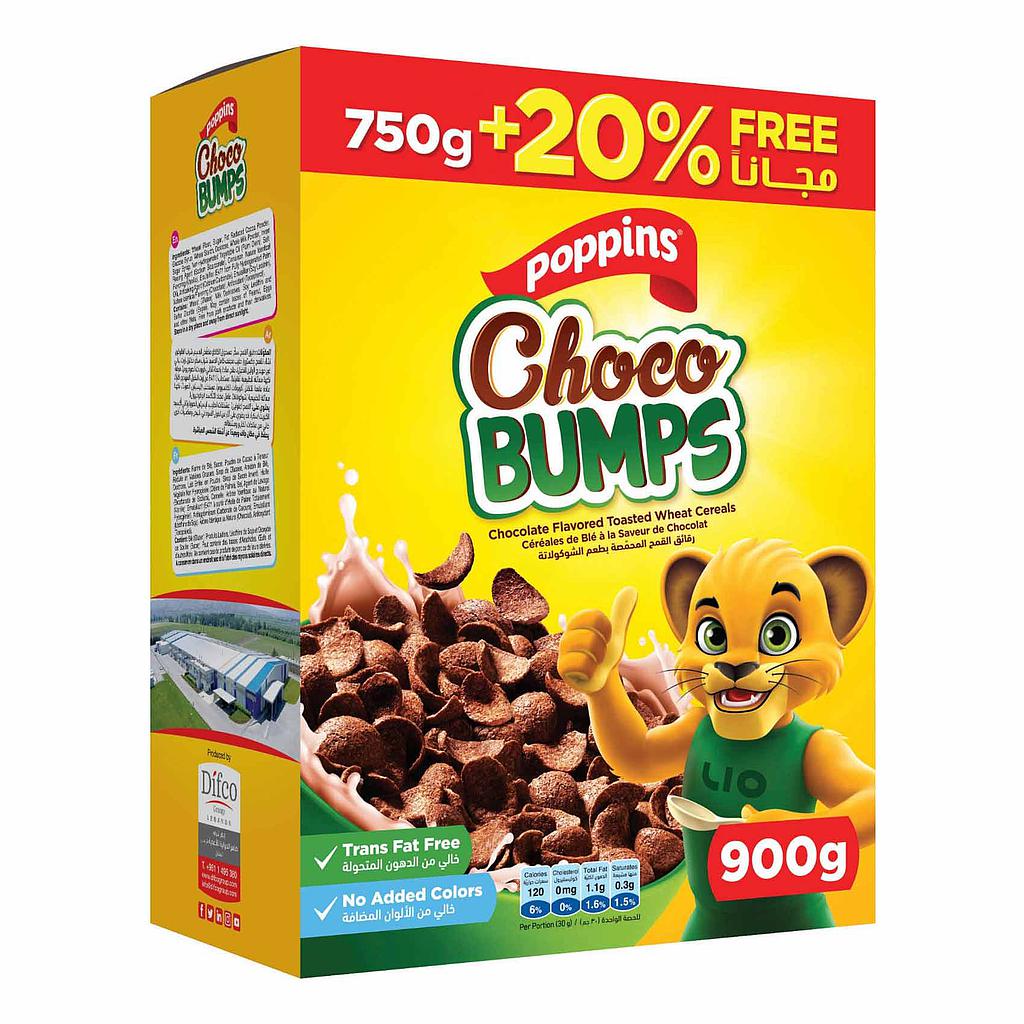 بوبنز شوكو بامبس 900غ