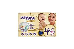 Canbebe Diapers n4+ *45