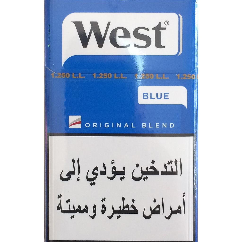 ويست ازرق كرتون 