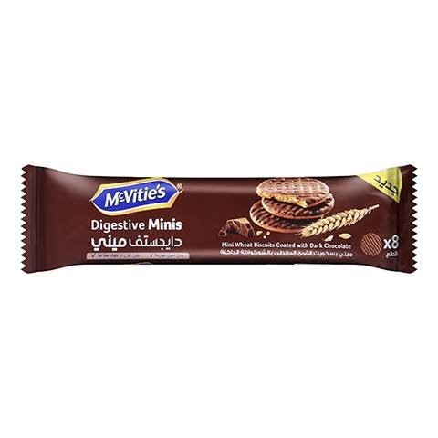 Mcvities Digestive Minis With Dark Chocolate 