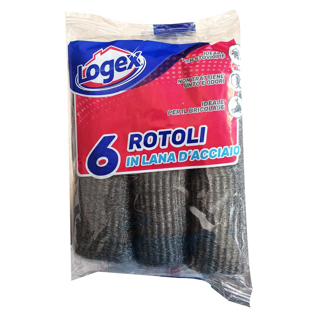 Logex Steel Scourer *6