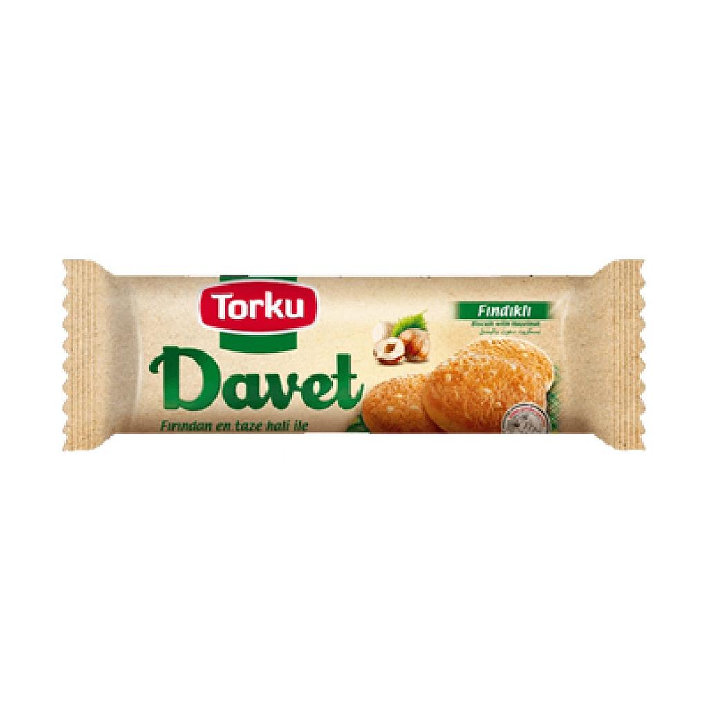 Torku Davet Hazelnut Cookies 92g