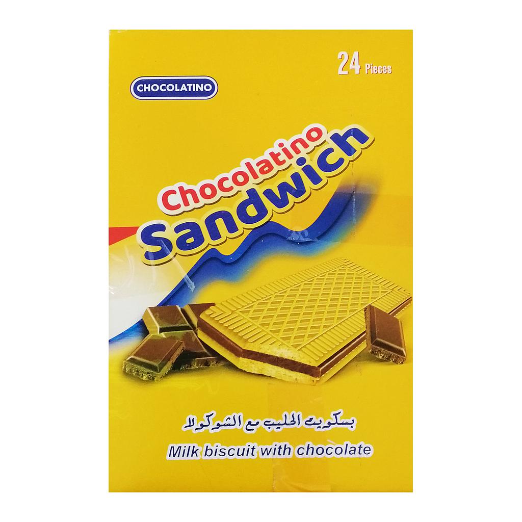 شوكولاتينو ساندويتش حليب *24
