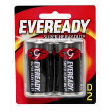 Eveready D2 Batteries
