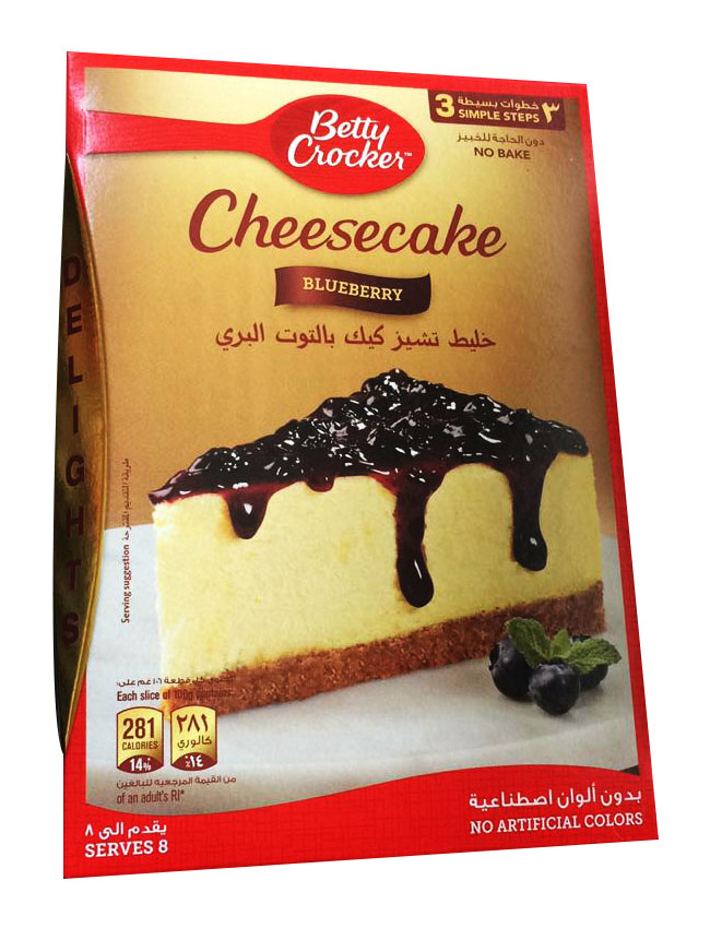 بيتي كروكر خليط تشيز كيك توت 