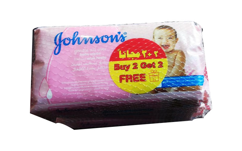 Offer Johnson Wipes 2+2 Free