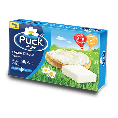 Puck Cream Cheese Squares 432g*24