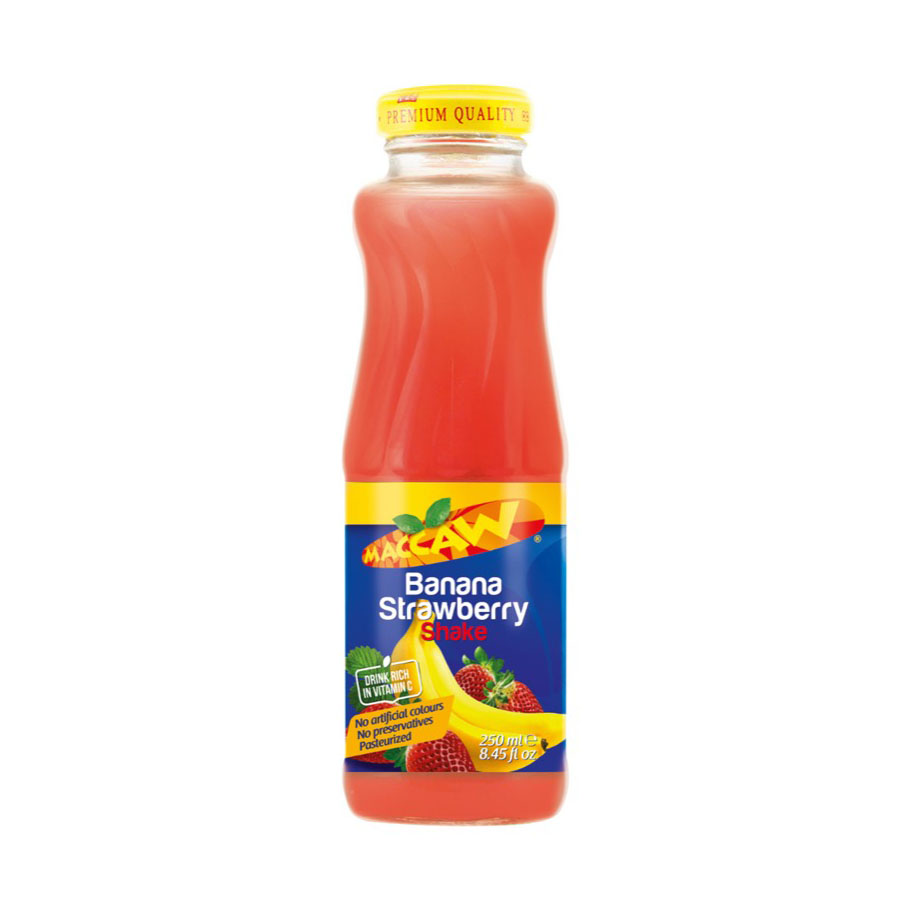 Maccaw Banana Strawberry Juice 250ml