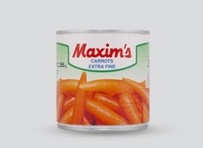 Maxim's Carrots Extra Fines 400g