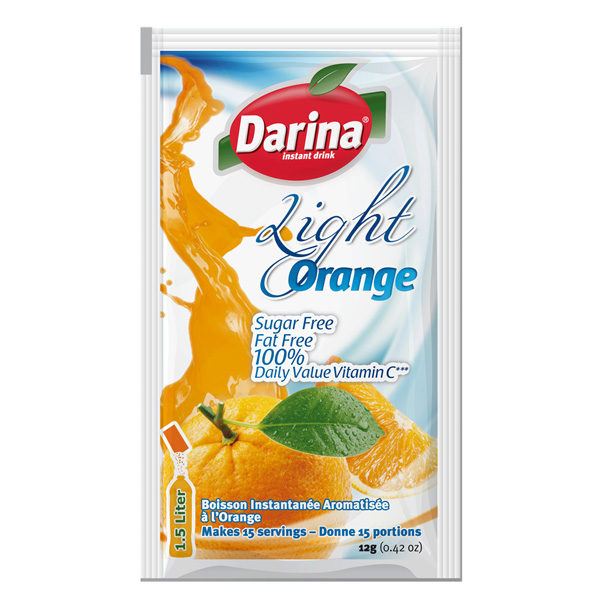 Darina Instant Drink Orange 0% Sugar 12g 