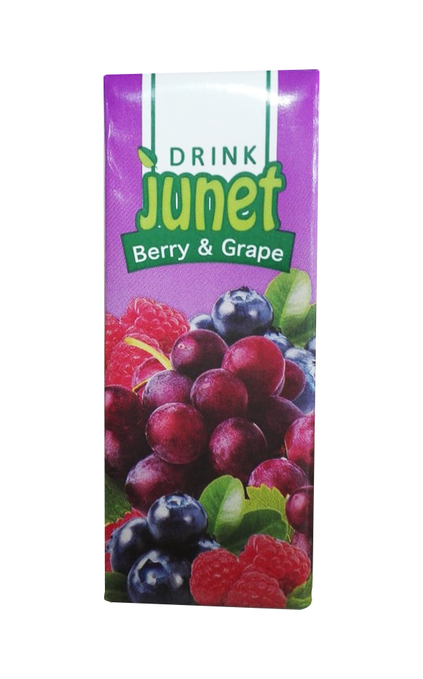 Junet Berry & Grape Juice 200ml