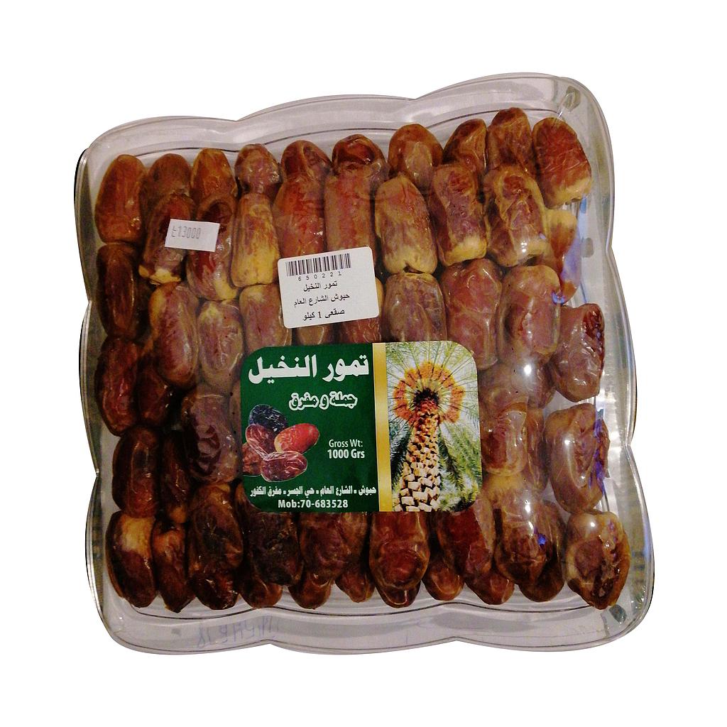 تمور النخيل صقعي 1ك
