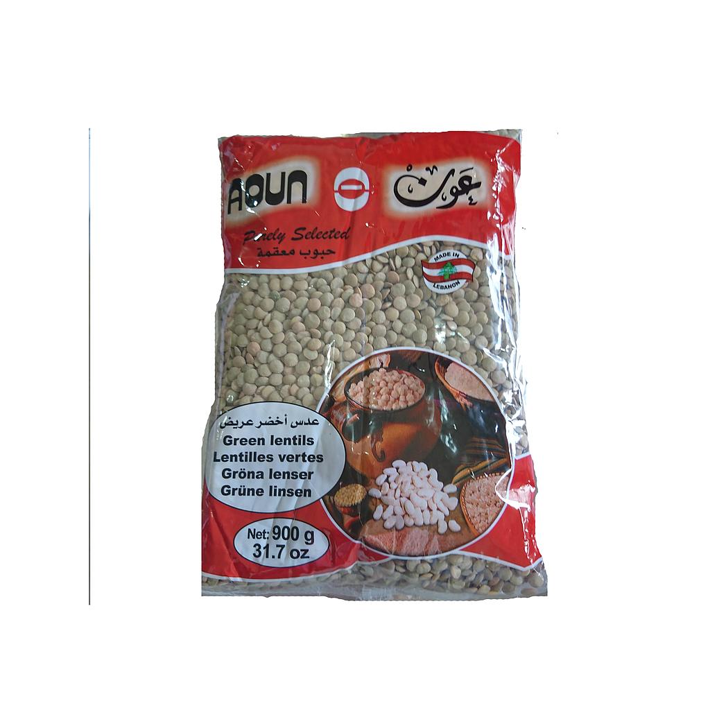 Aoun Green Lentils 1kg