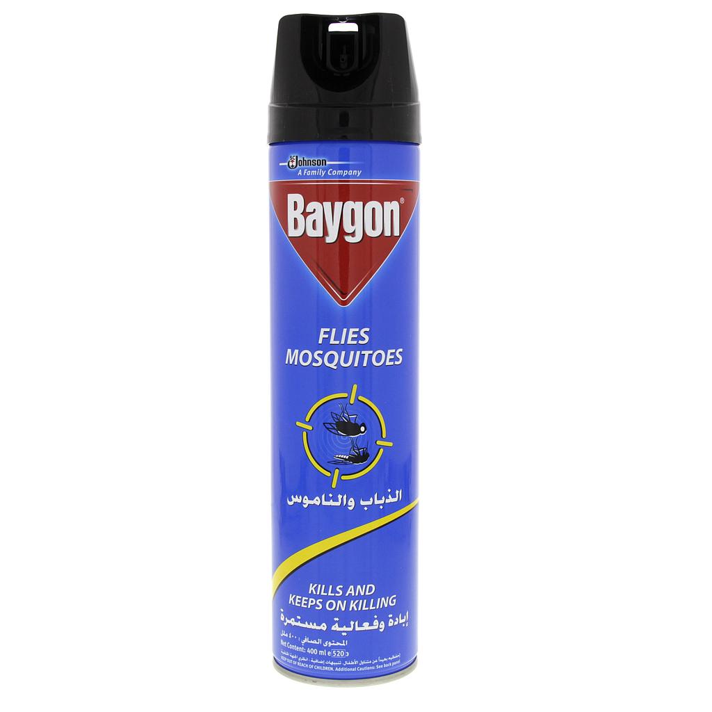 Baygon Flies Mousquitoes Spray 400ml