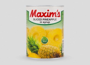 Maxim's Sliced Pineapple 565g