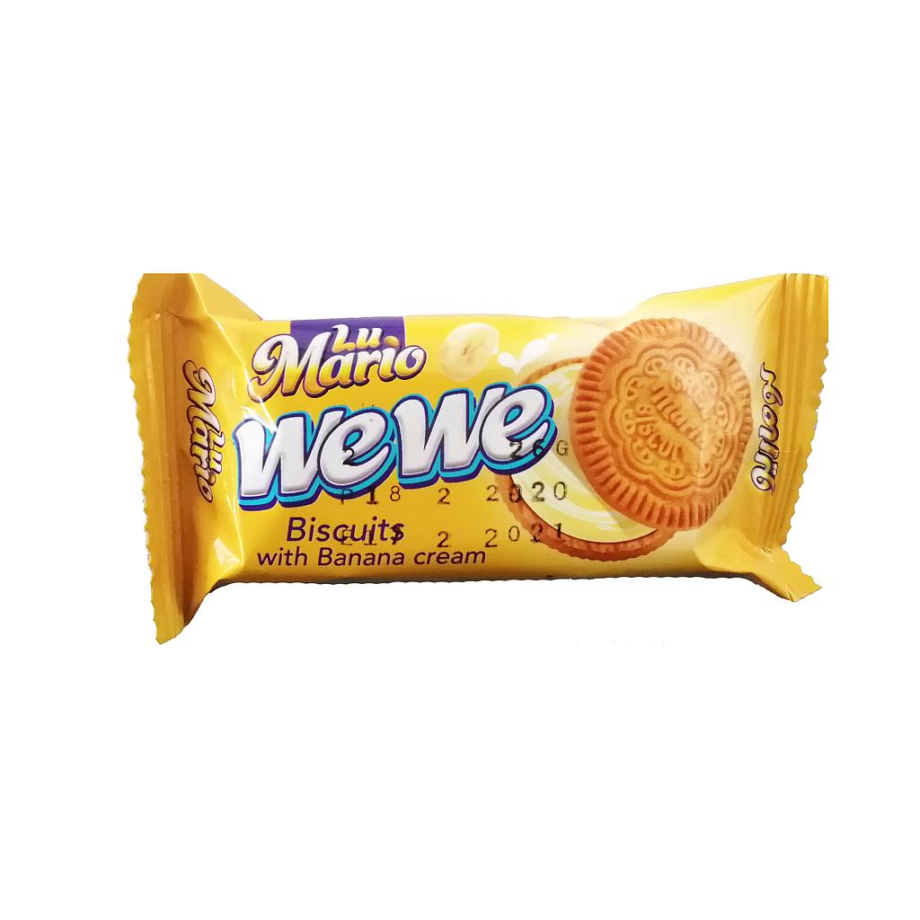 We We Banana Cream Biscuit 