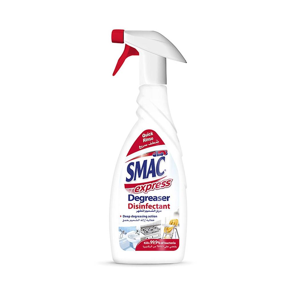 SMAC Degreaser Disinfectant 650ml + Free Sponges