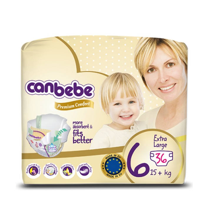 Canbebe Diapers n6 *36