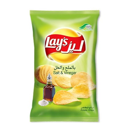 ليز بطاطا بالملح و الخل 35غ
