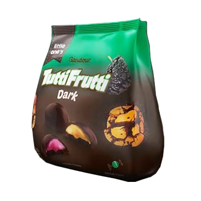 Gandour Tutti Frutti Dark Chocolate Bag 152g