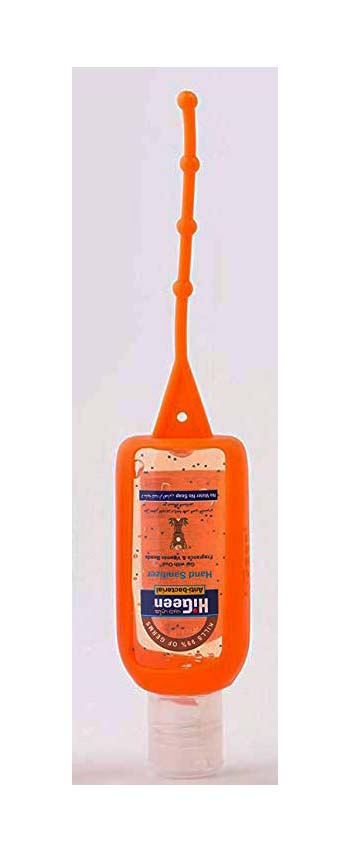 HiGeen Sanitizer Orange Silicon Cover