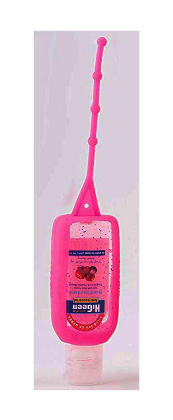HiGeen Sanitizer Pink Silicon Cover