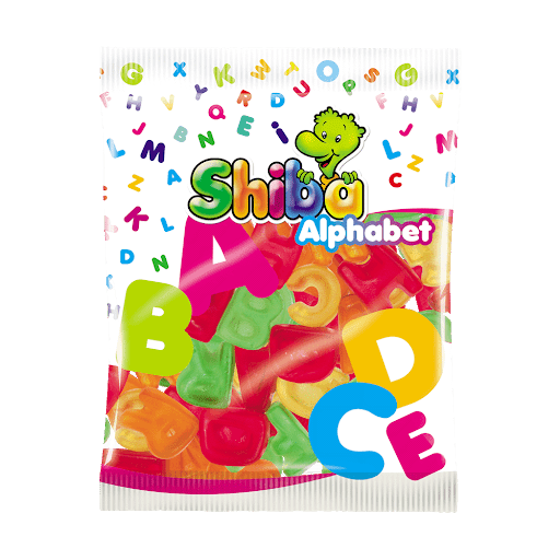 Shiba Alphabet Jelly 180g
