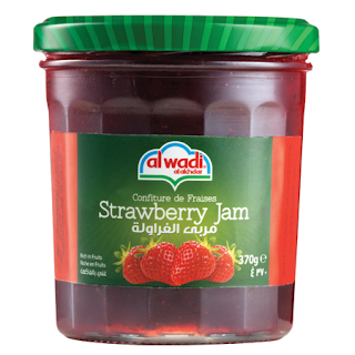 Alwadi Alakhdar Strawberry Jam 370g